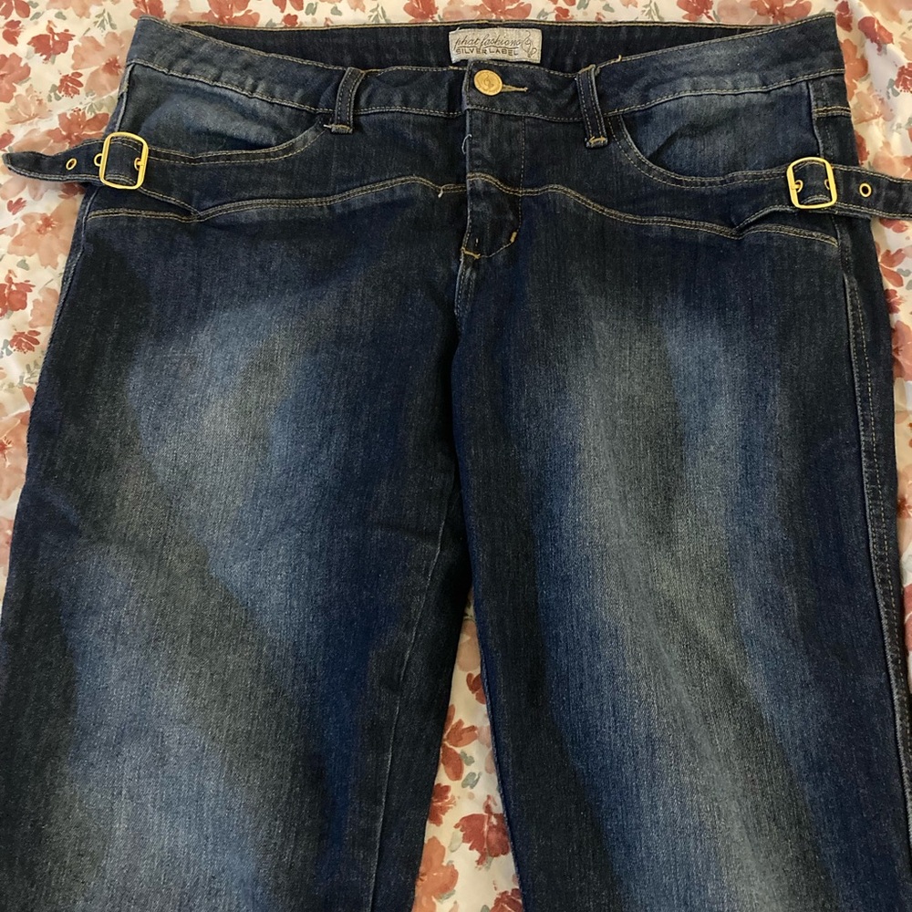 Phat Fashions Silver Label Denim Jean Capris